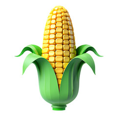 Obraz premium Golden Corn on the Cob, A Vibrant Harvest Symbol Freshness, Agriculture, and Nutritional Value
