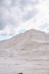 desert landscape with blue sky