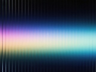 Artistic composition with three color gradients, striped glass texture, high contrast and diffusion in dark tones for wallpaper.