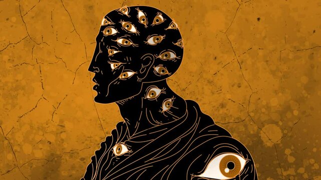 argus panoptes greek mythology giant with multiple eyes