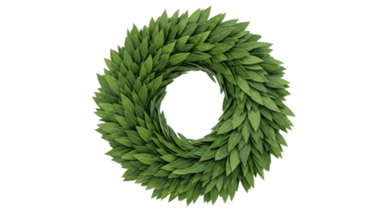 Bay Leaf Wreath: A Natural Green Circle of Life
