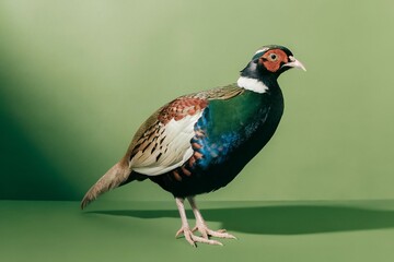 Obraz premium pheasant male and female pheasant
