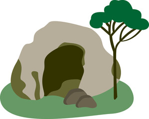 Cave Illustration 