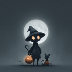 halloween party background illustration