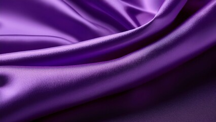 Fototapeta premium ロイヤルな雰囲気、高級感あふれる紫色の布