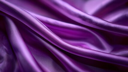 Obraz premium ロイヤルな雰囲気、高級感あふれる紫色の布