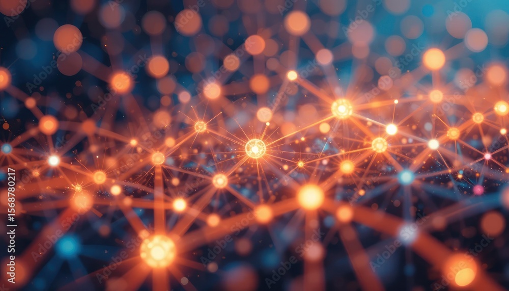 Poster illuminating network: a visual representation of interconnectivity