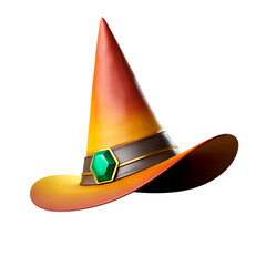Fototapeta premium Enchanting Witch Hat A Whimsical Celebration of Magic, Mystery, and Colorful Fantasy, d 1 (1163)-Photoroom.png