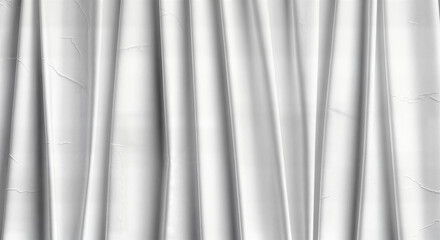 Shiny metal silver gray foil leaf crumpled texture background