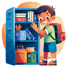 Classroom Preparation Using School Locker
