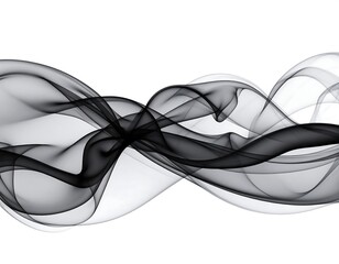 Naklejka premium Abstract flowing shapes