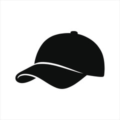 Baseball Cap Silhouette: A Versatile Design Element for Branding and Apparel
