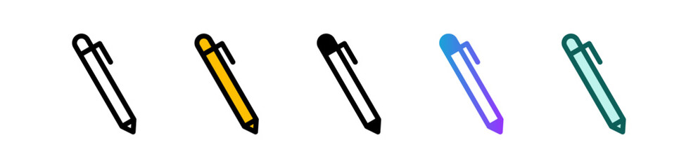 Pen multiple icon