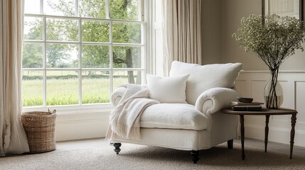 Nurture calm with essential furnishing. 