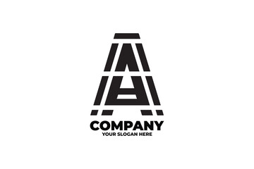 Modern Monogram Logo Letter A Design