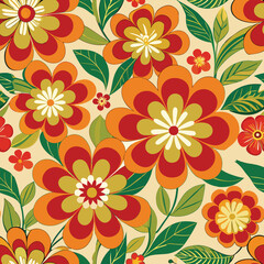 seamless floral background