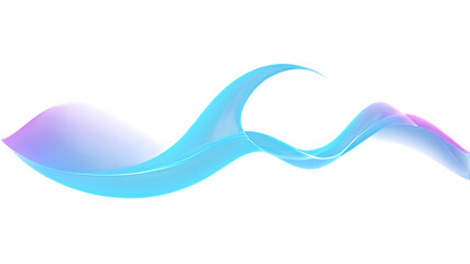 abstract blue waves