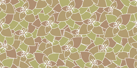 Flowers, seamless patterns with floral for fabric, textiles, clothing, wrapping paper, cover, banner, home decor, abstract backgrounds. Vector illustration.