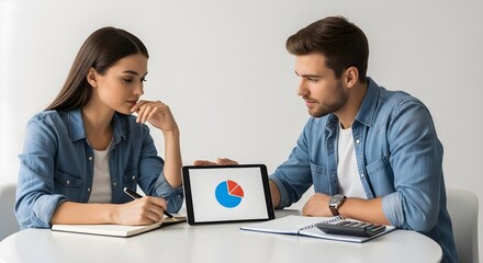 Focused Collaboration on Data Analysis by Two Individuals