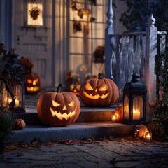 Obraz premium halloween holiday decoration image