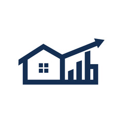 Construction, Finance, Architecture,  home, real estate, building, property. Minimal awesome trendy professional logo design 