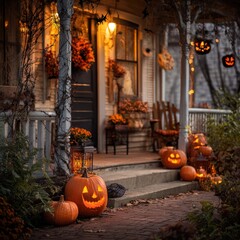 Obraz premium halloween holiday decoration image