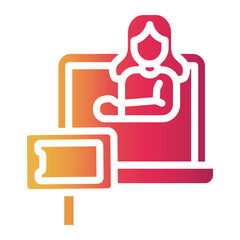 influencer Gradient icon
