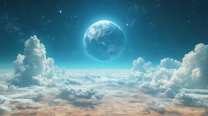 A time-lapse hologram of Earthâ€™s climate change from past to future 