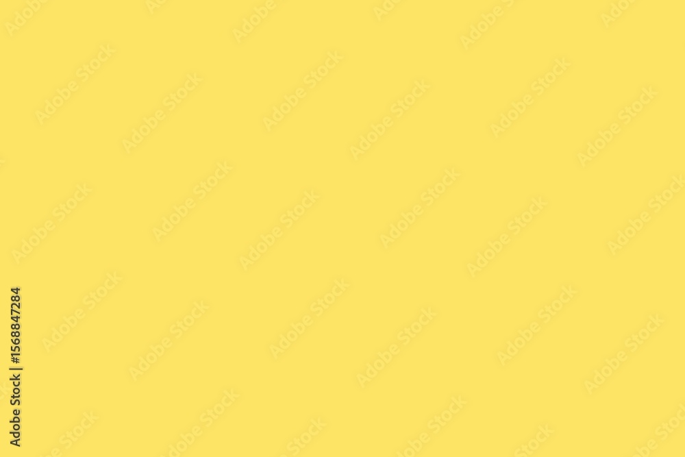 Poster abstract flat design featuring solid yellow background filling entire frame in bold color