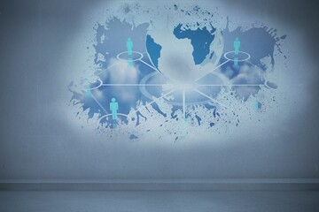 Splash showing global community