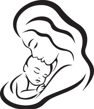 Loving Mother and Child Embrace on Mother&rsquo;s Day