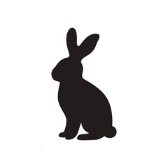 Rabbit silhouette, cuter rabbit silhouette, rabbit silhouette set