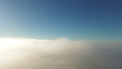 Serene View Of Clouds Under Sunlight