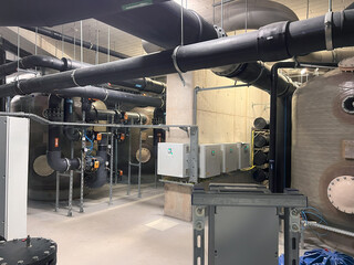 Modern brewery or chemical plant system