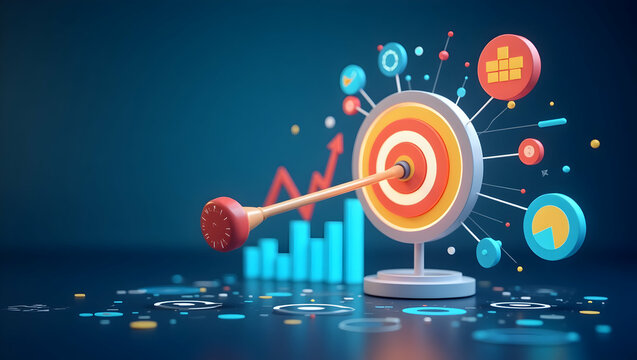 Construct a dynamic target audience insights tool that leverages real time consumer analytics and demographic segmentation to drive strategic marketing decisions and optimize engagement in  Photo Stoc