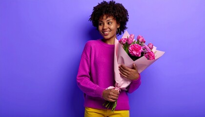 Surprise and joy shine through when gifting flowers.  