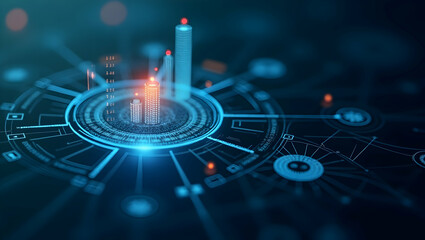 Analyze detailed risk management perception imagery highlighting quantitative risk assessments robust control systems and strategic mitigation frameworks to safeguard business operations in  Photo Sto