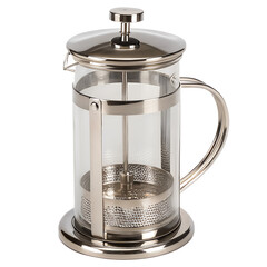 Tea Press Isolated on Transparent Background