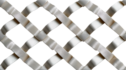 Abstract Steel Grid: An image showcasing an abstract steel grid pattern, the interwoven metal lines create a captivating geometric design with a modern aesthetic.