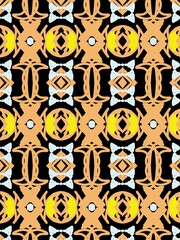 Abstract Geometric Pattern, Colorful Art Design, Modern Graphic