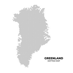 Dotted Map of Greenland