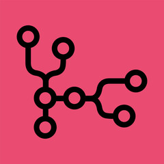 Workflow automation icon. Icon element design for app and web. Vector illustration.