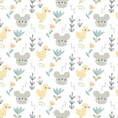 Forest Friends in Bloom