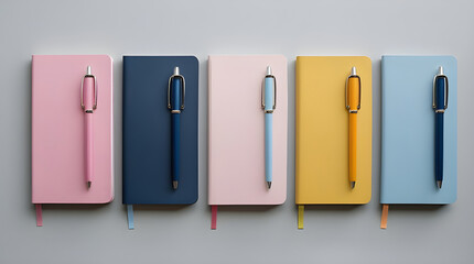 A Spectrum of Elegant Notebooks and Coordinated Pens