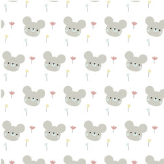 Minimalist Bear Bloom