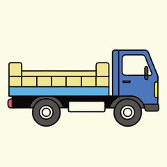 truck car transport delivery toy