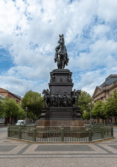 Fototapeta premium Equestrian statue of Frederick the Great, Berlin, Germany