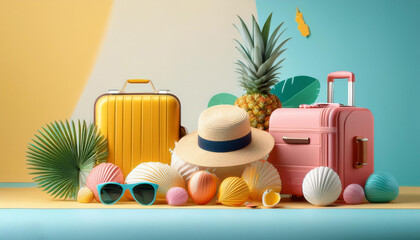 Summer sale poster banner