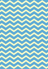 Fondo vertical de barras en zizag amarillas y azules