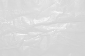 plastic overlay texture of realistic crumpled transparent plastic film wrap on black background,wrinkled stretched plastic effect.	